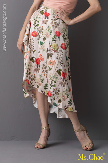 RUFFLES/FLORAL